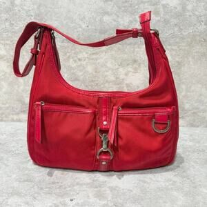 Vintage Tommy Hilfiger Red Shoulder Bag
